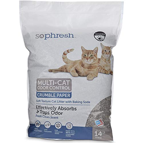 So Phresh Multi-Cat Odor Control Crumble Paper Litter