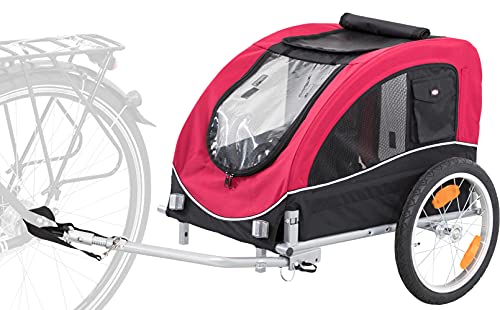 TRIXIE Dog Bike Trailer for Small to Medium Dogs