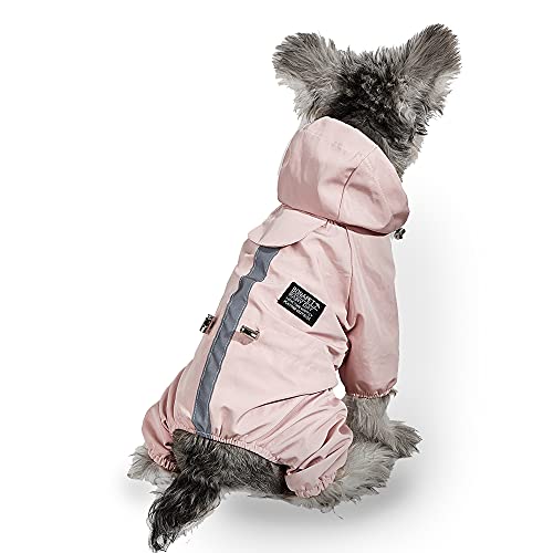 Dog Raincoat Lightweight Quick Dry Pet Waterproof