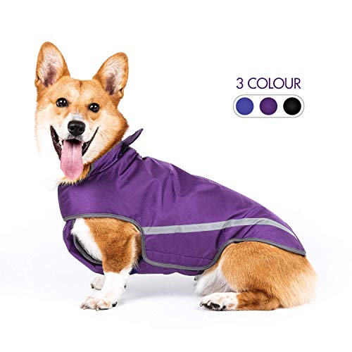 Raincoat Lightweight Waterproof Clothes Pet Dog Rain Jacket