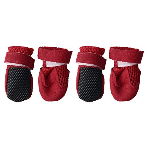 Lightweight Dog Outdoor Running Hiking Shoes Paw Protectors