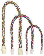 JW Pet Comfy Perch For Birds Flexible Multi-color Rope - Image 5