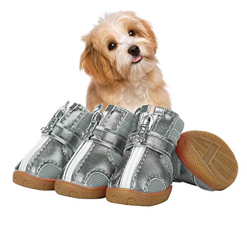 Outdoor Dog Shoes with Wateproof Anti-Slip