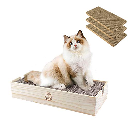 Mewfi cat Scratcher Post Double-Sided