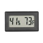 Qooltek Mini Hygrometer Thermometer LCD Display