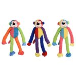 Multipet International Multicrew Monkey Plush Dog Toy