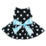 Fitwarm Cute Polka Dot Ribbon Dog Dress