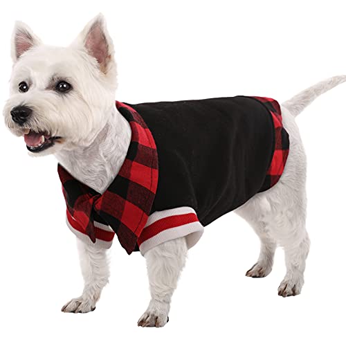 Fleece Lined Warm Pullover Dog Jacket