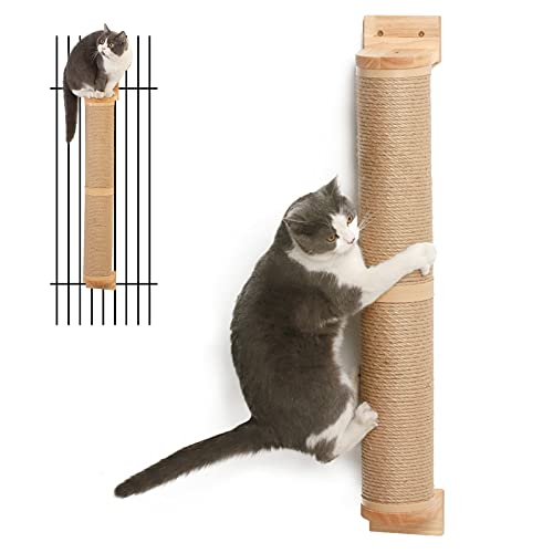 FUKUMARU Cat Scratching Post Wall Mounted