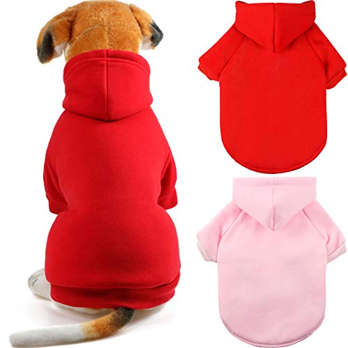 Casual Dog Hooded Warm Clothes