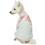 Rose Flower Pullover Dog Sweatshirt