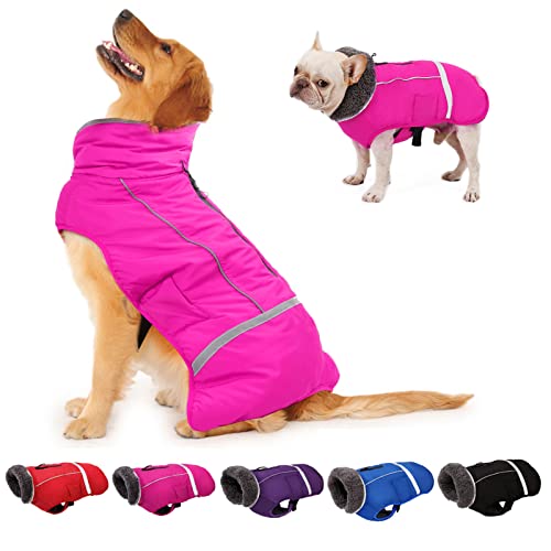 Collar Pet Winter Jacket Dog Coat Furry