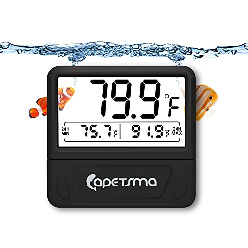 capetsma Aquarium Thermometer Digital Fish
