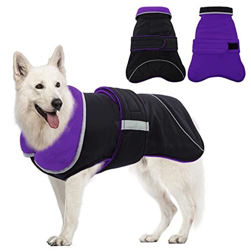 KOESON Reversible Winter Jacket for Dogs