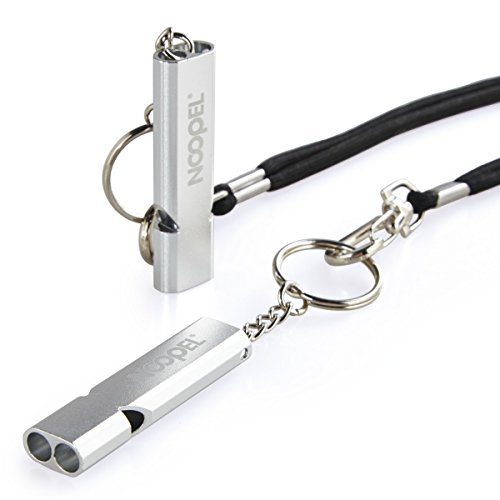 Noopel 2 Pack Survival Whistle