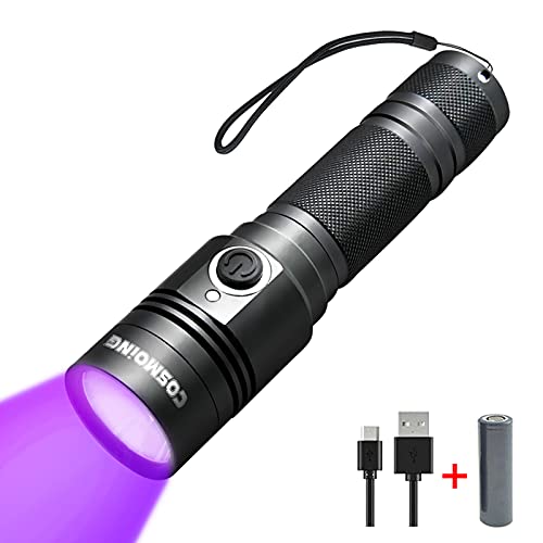 Pet Urine Detector Rechargeable LED Ultraviolet Flashlight