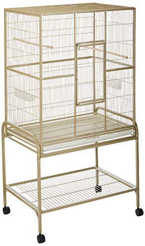 A&E CAGE CO 32-Inch by 21-Inch Flight Cage and Stand