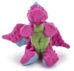 goDog Dragon With Chew Guard Technology Tough Plush Dog Toy