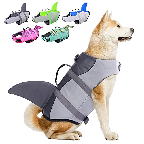 Ripstop Pet Floatation Life Vest for Small, Middle, Large Size Dogs