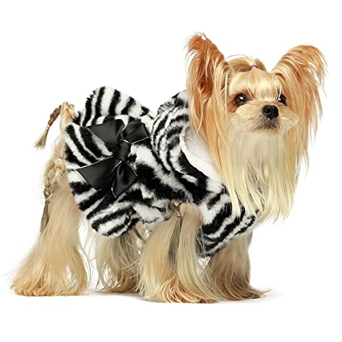 Jackets Dog Dresses with Bowknot