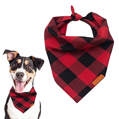 Reversible Cotton Dogs Scarfs Triangle Bibs