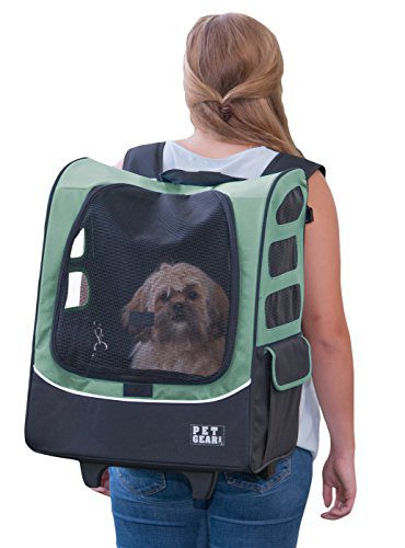Pet Gear I-GO2 Roller Backpack, Travel Carrier