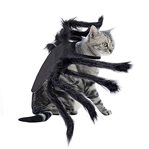 ZC Halloween Spider Costume for Small Dogs and Cats