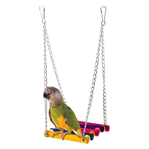 Vktech 5pcs Pet Bird Parrot Parakeet Budgie Cockatiel Cage