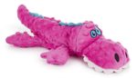 goDog Gators With Chew Guard Technology Tough Plush Dog Toy