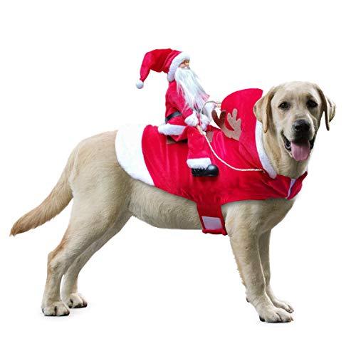 Idepet Funny Pet Dog Cat Christmas Costume
