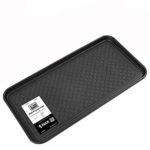 Dog Water Mat Durable Black Tray