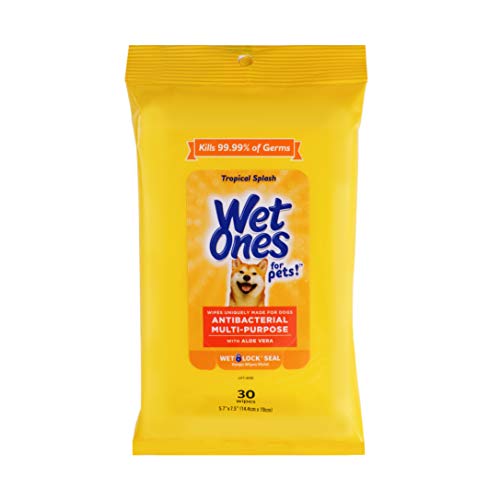 Wet Ones for Pets Multi-Purpose Dog Wipes with Aloe Vera
