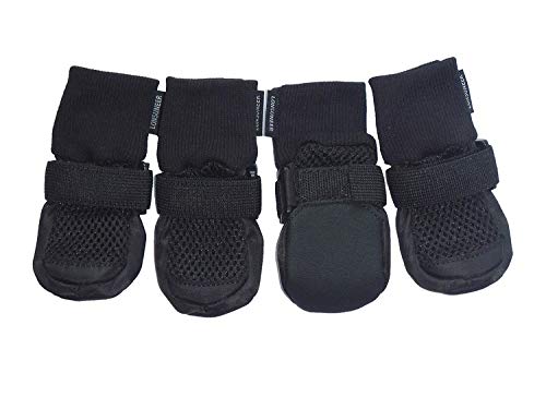 LONSUNEER Paw Protector Dog Boots Set