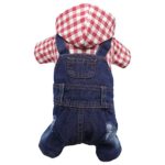 Medium Small Jumpsuit Dog Jeans Hoodies