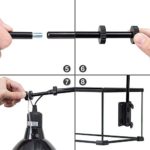 Oiibo Reptile Lamp Holder Bracket Adjustable Hanging Lamp - Image 4