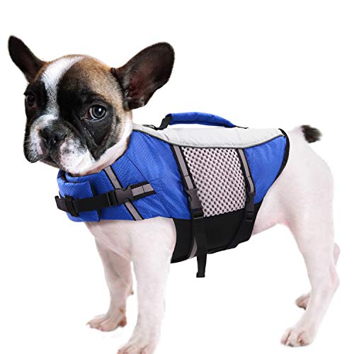 Queenmore Dog Life Jacket Swimming Vest
