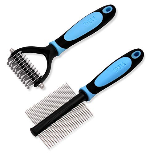 Dog or Cat Pet Grooming Tool with Double Sided