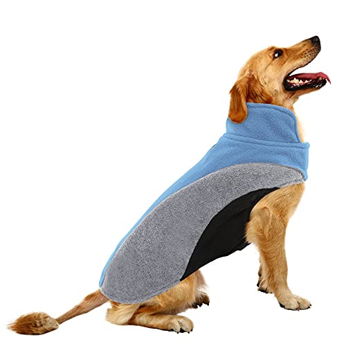 Pet Warm Jacket Fleece Clothes with Harness