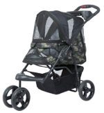 PETIQUE Pet Stroller, Green Camo