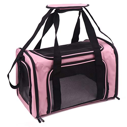 Collapsible Puppy Messenger Pet Bags Airline Approved