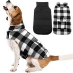 Jacket Plaid Dog Winter Coat