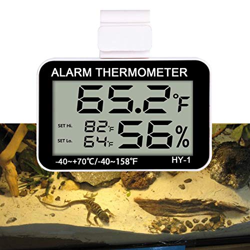 Reptile Thermometer Digital LCD Monitor Reptile Thermostat