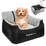 BurgeonNest Dog Car Seat for Small Dogs