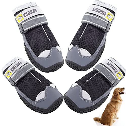 Dog Shoes for Hot Pavement with Mesh Breathable