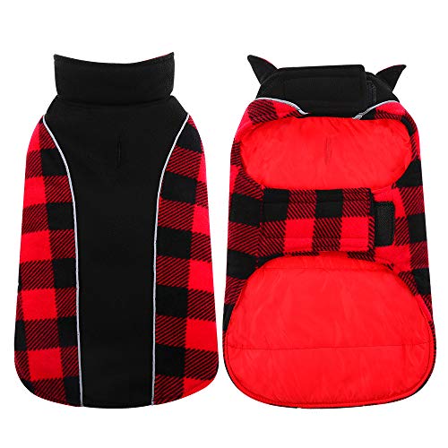 Kuoser Reversible Dog Cold Weather Coat