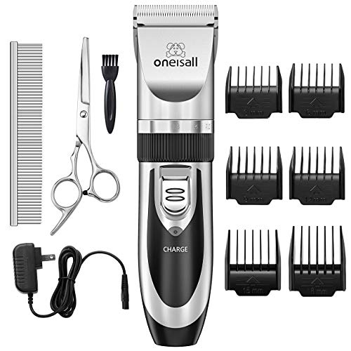Cordless Electric Queit Hair Clippers Set for Dog Cat