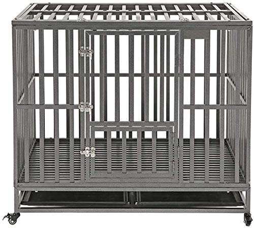 Large Heavy Duty Dog Crate with Double Doors