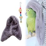 KOXHOX Comfort Corner Fleece Bird Blanket