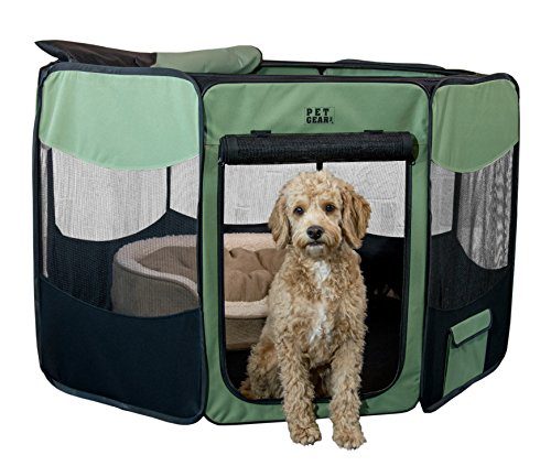 Cat and Dog Octagon Pet Pen with Removable Top
