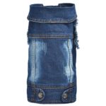 Small Medium Dog Jeans Jacket for Dogs Cats